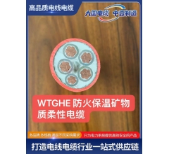 WTGHE 防火保溫礦物質柔性電纜